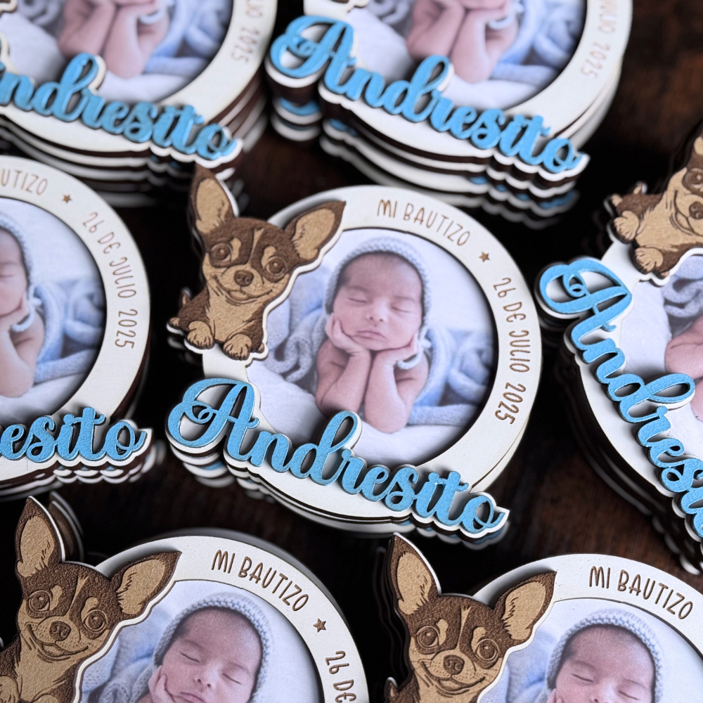 Recuerdos con foto 6x6