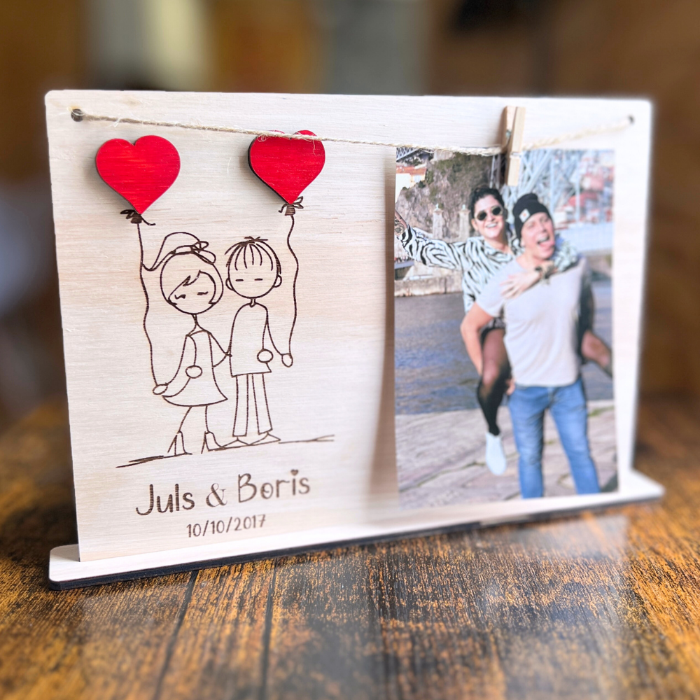 Marco Grabado Personalizado Relieve