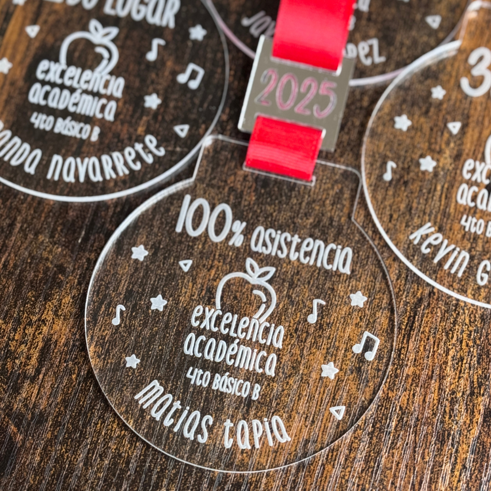 Medallas Personalizadas con Pasador