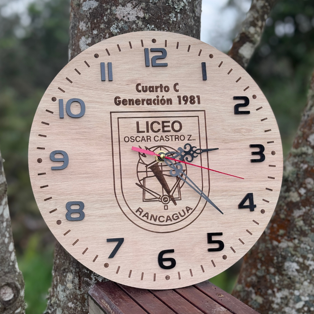 Reloj Grabado Personalizado