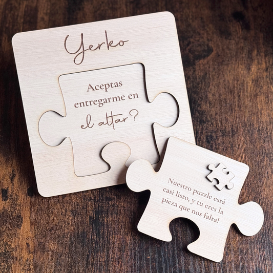 Invitación Pieza Rompecabeza