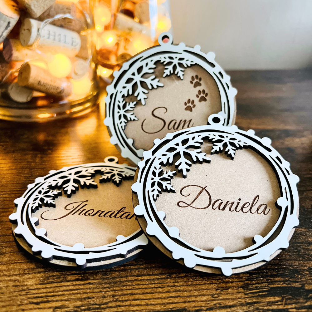 Esferas Navidad (doble)