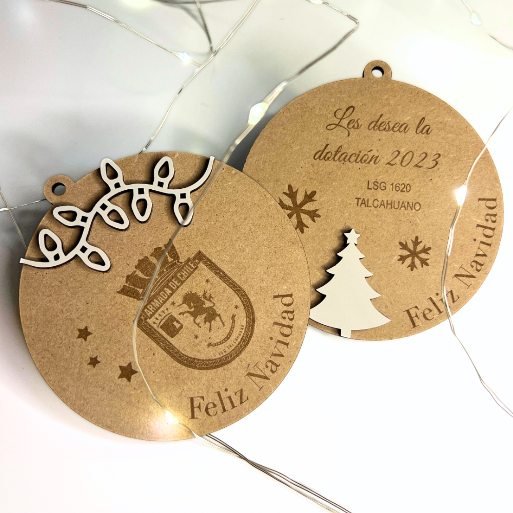 Esferas Navidad (relieve simples)