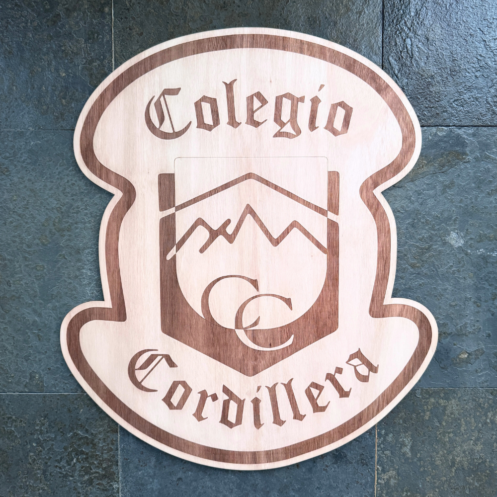 Letrero Grabado Logo