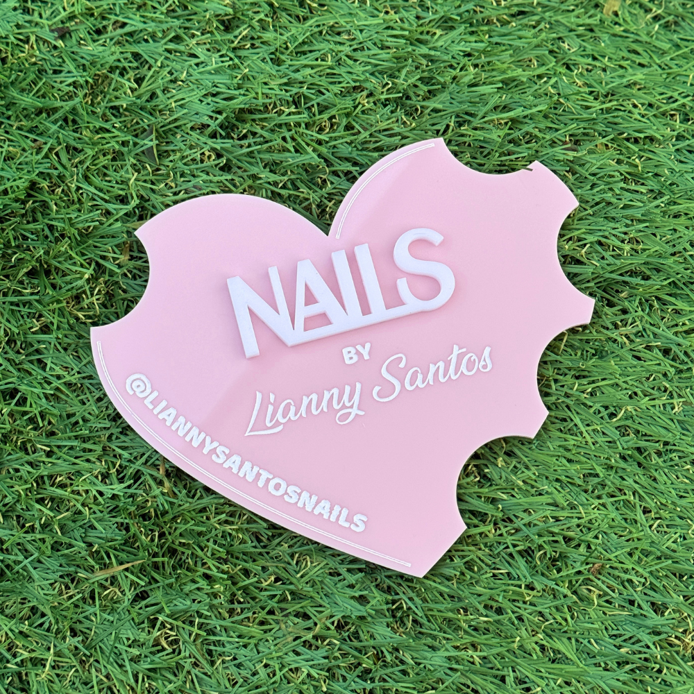 Exhibidor Uñas Corazón