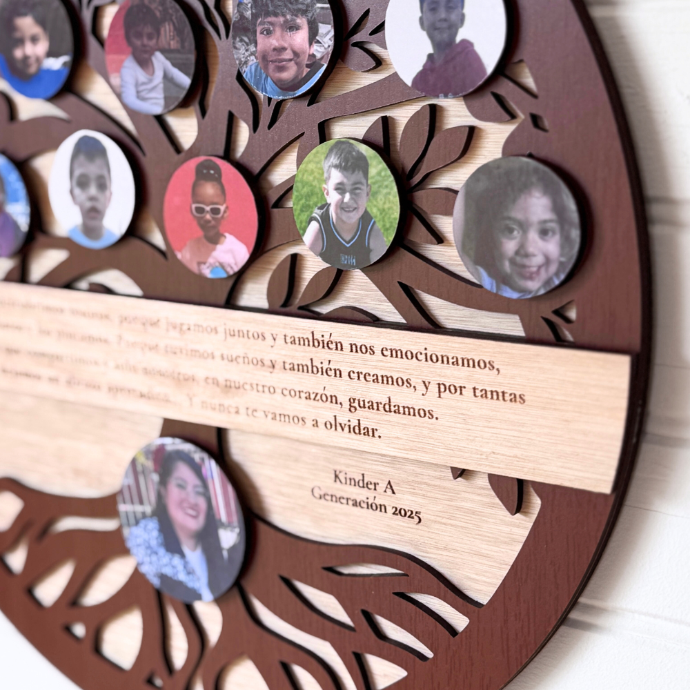 Árbol con Dedicatoria