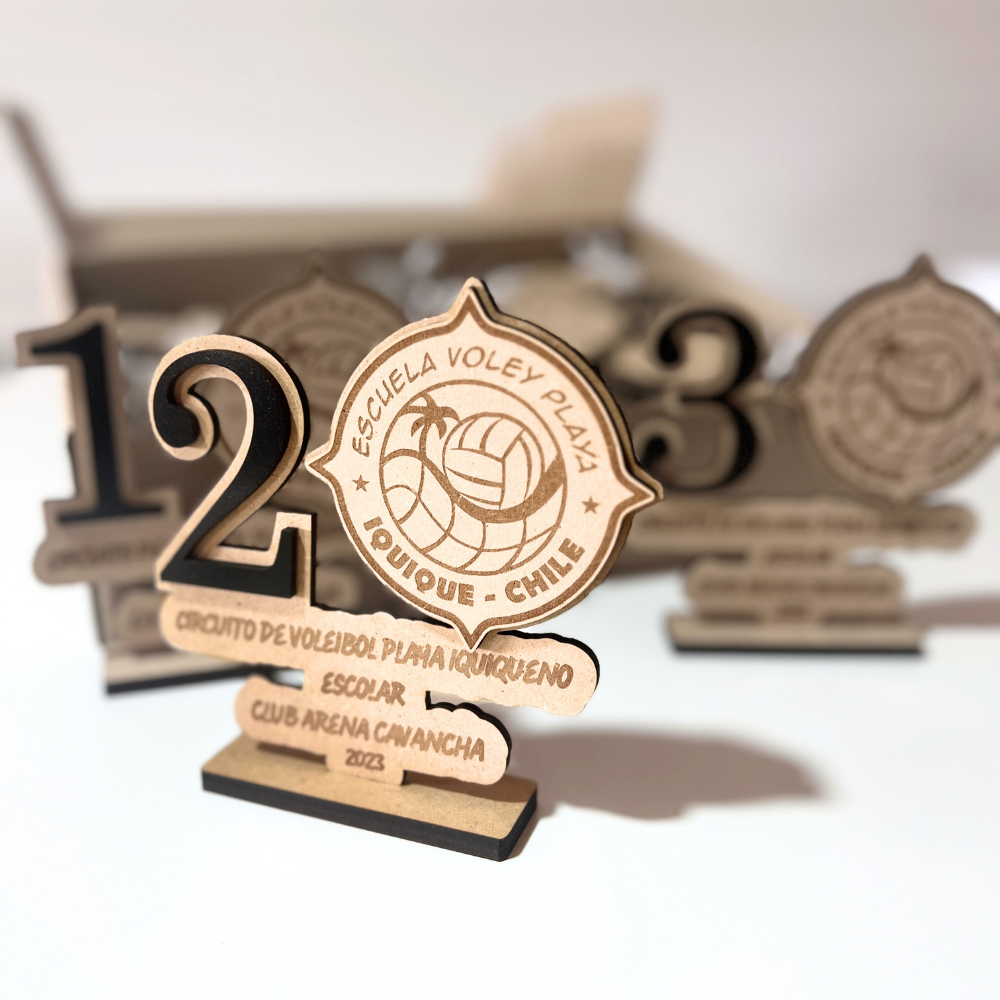 Trofeo Números Personalizado