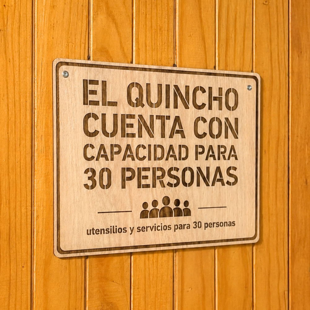 Letrero Locales Grabado