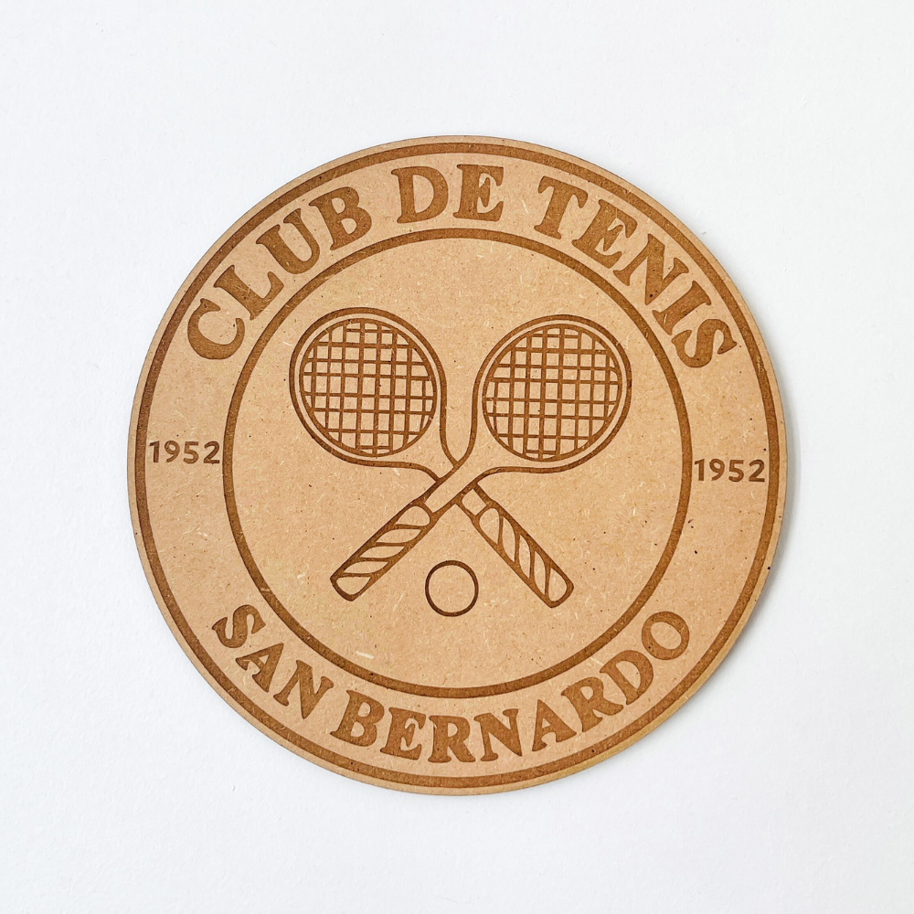 Letrero Grabado Logo