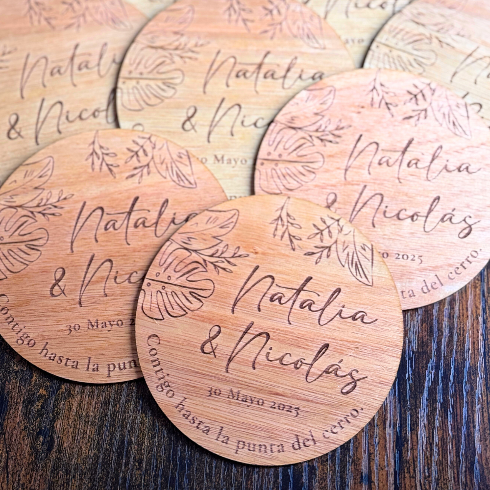 Recuerdos Posavasos Personalizados