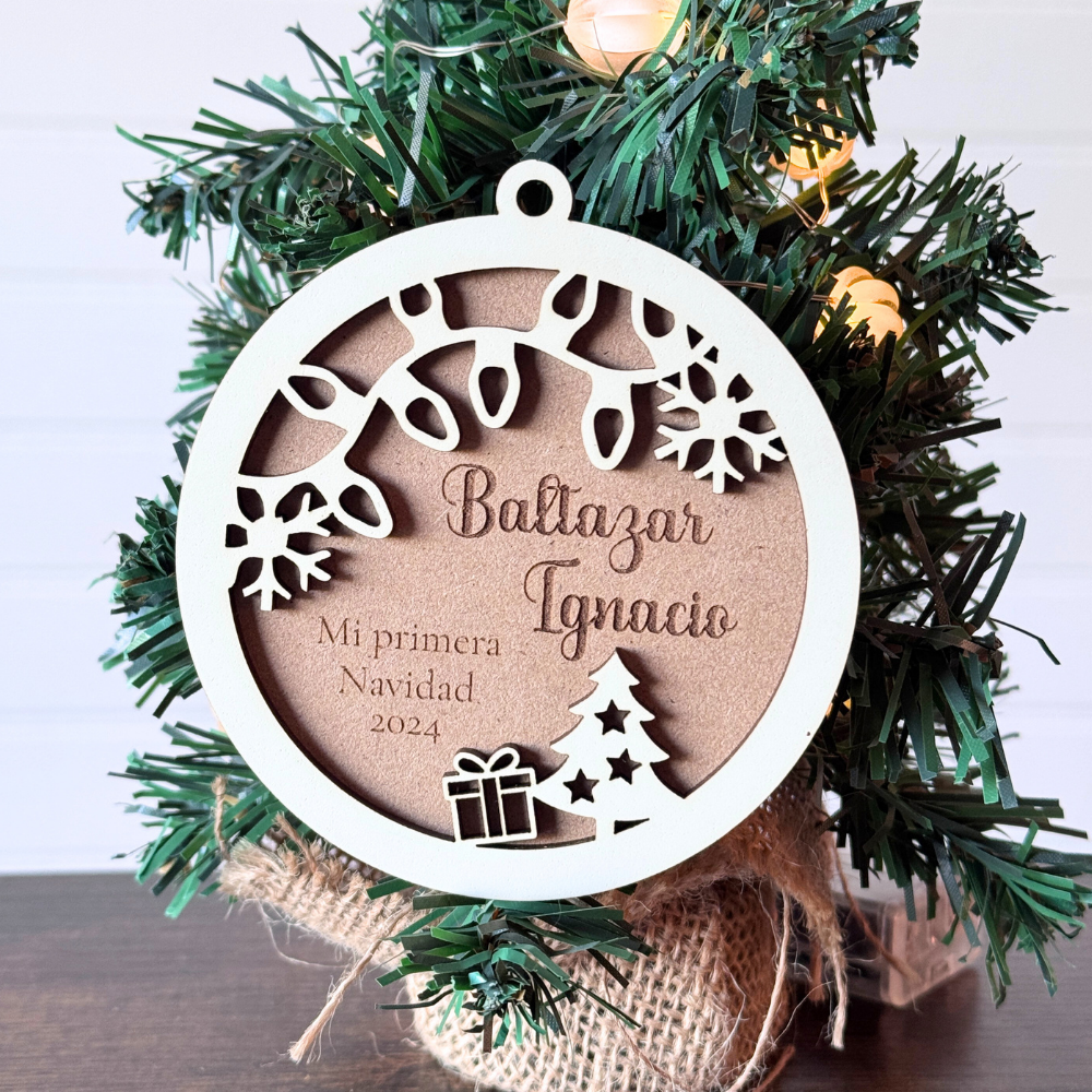 Esferas Primera Navidad