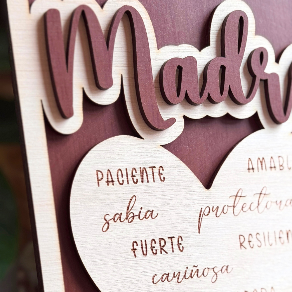 Decoración Dedicatoria Mamá