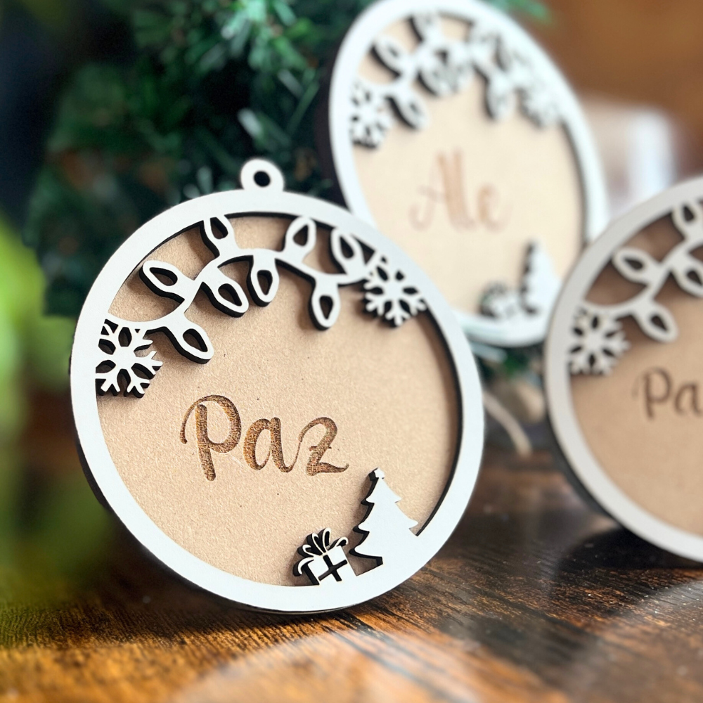 Esferas Navidad (doble)