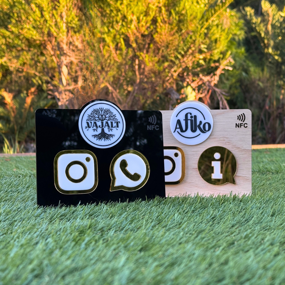 Letrero tecnología NFC