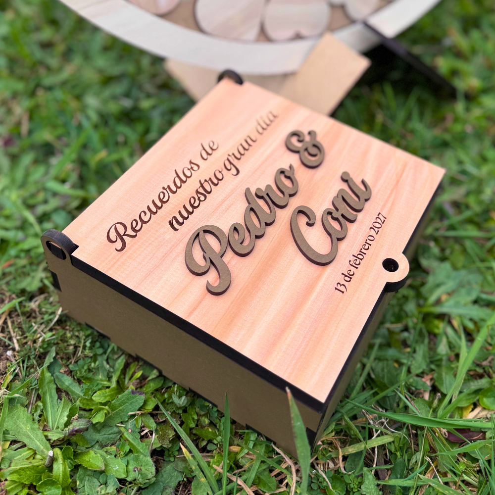 Cajita Personalizada para recuerdos