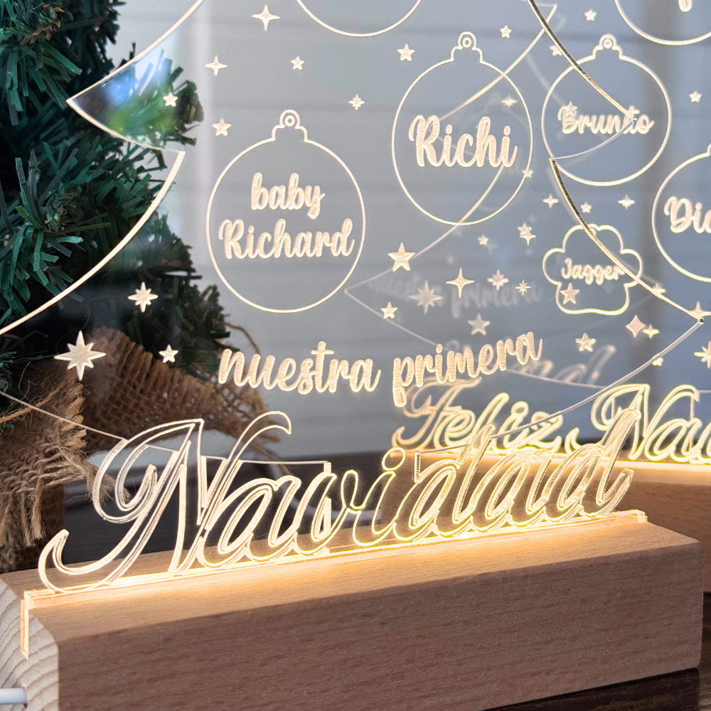 Árbol Navidad Iluminada