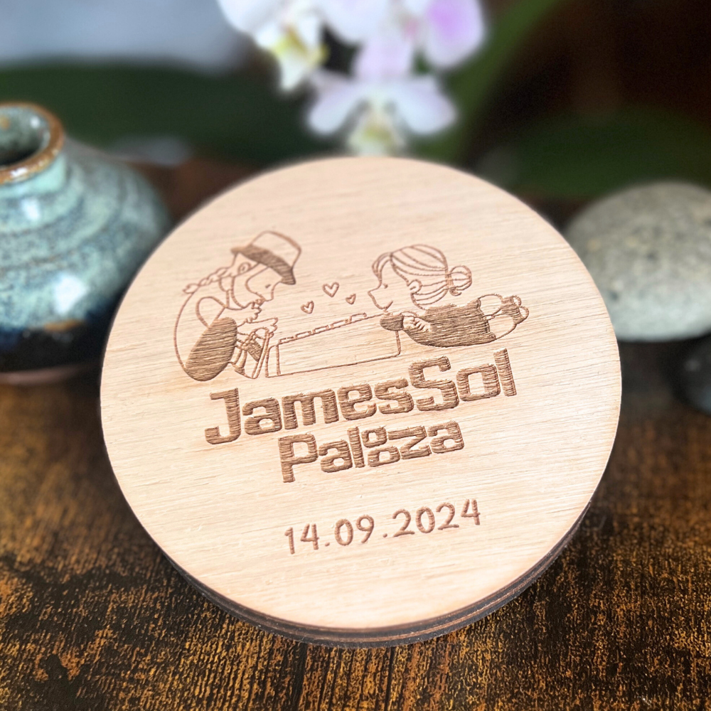 Cajita Anillos Circular