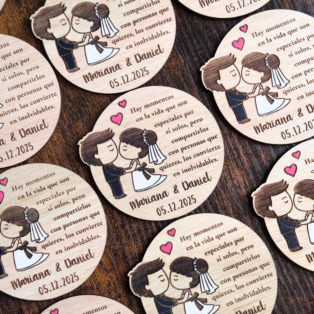 Recuerdos Novios Grabado