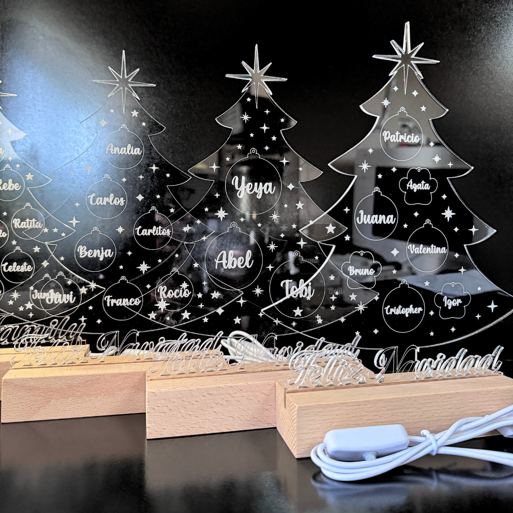 Árbol Navidad Iluminada