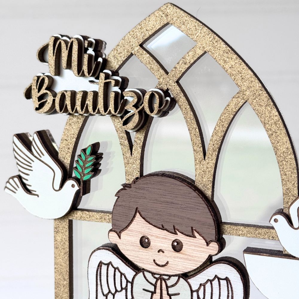 Topper Torta Bautizo