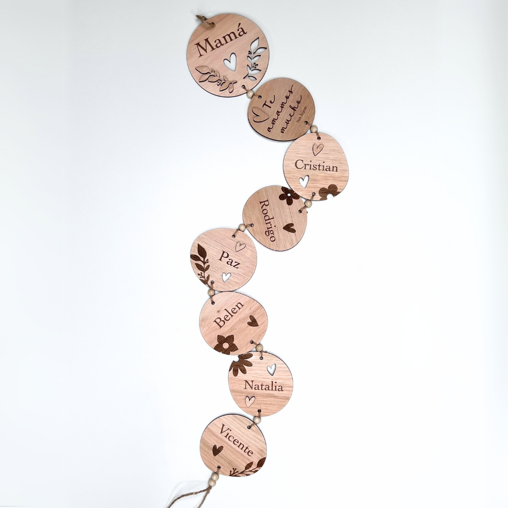 Esferas Mamá Grabado