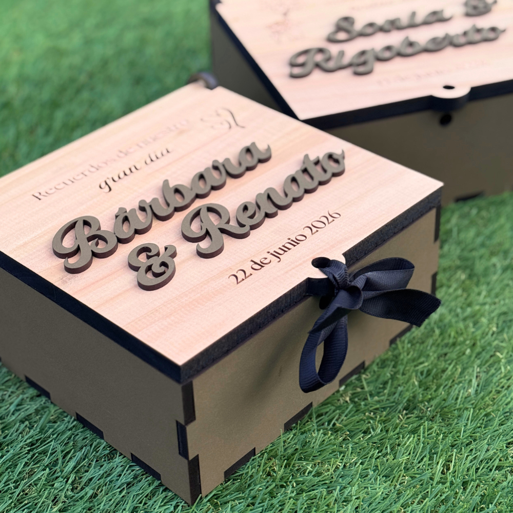 Cajita Personalizada para recuerdos