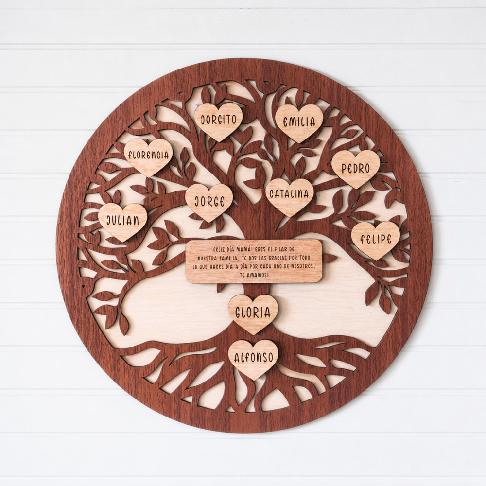 Árbol con Dedicatoria
