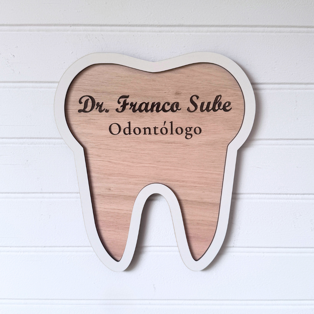 Letrero Formato Personalizado Relieve Borde