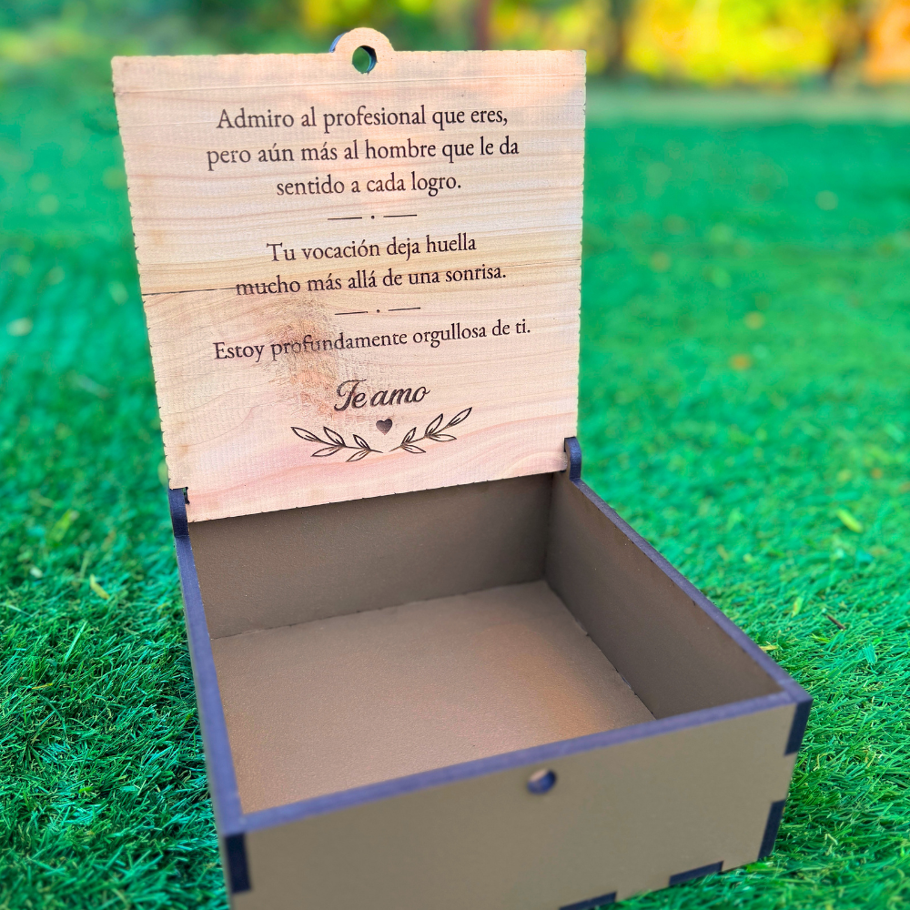 Cajita Personalizada Titulación / Graduación