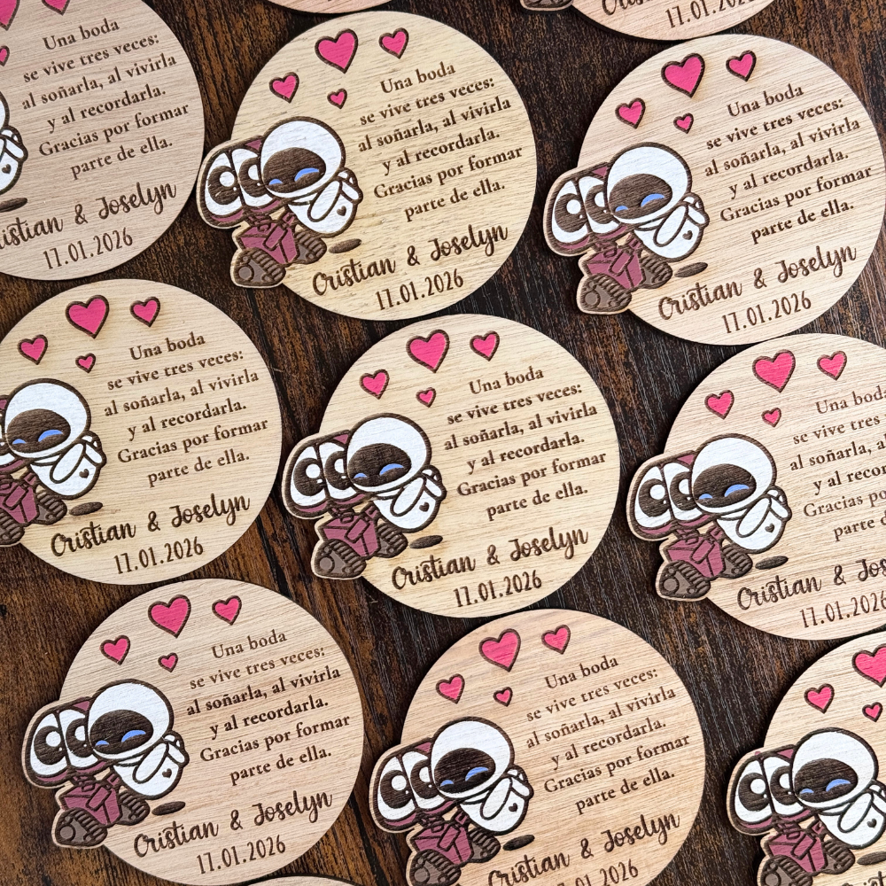 Recuerdos Wall-E & Eva