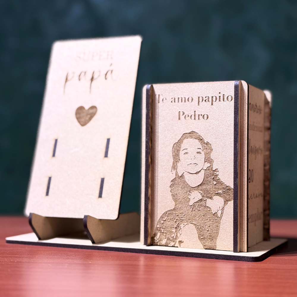 Portalápices con Soporte para Teléfono