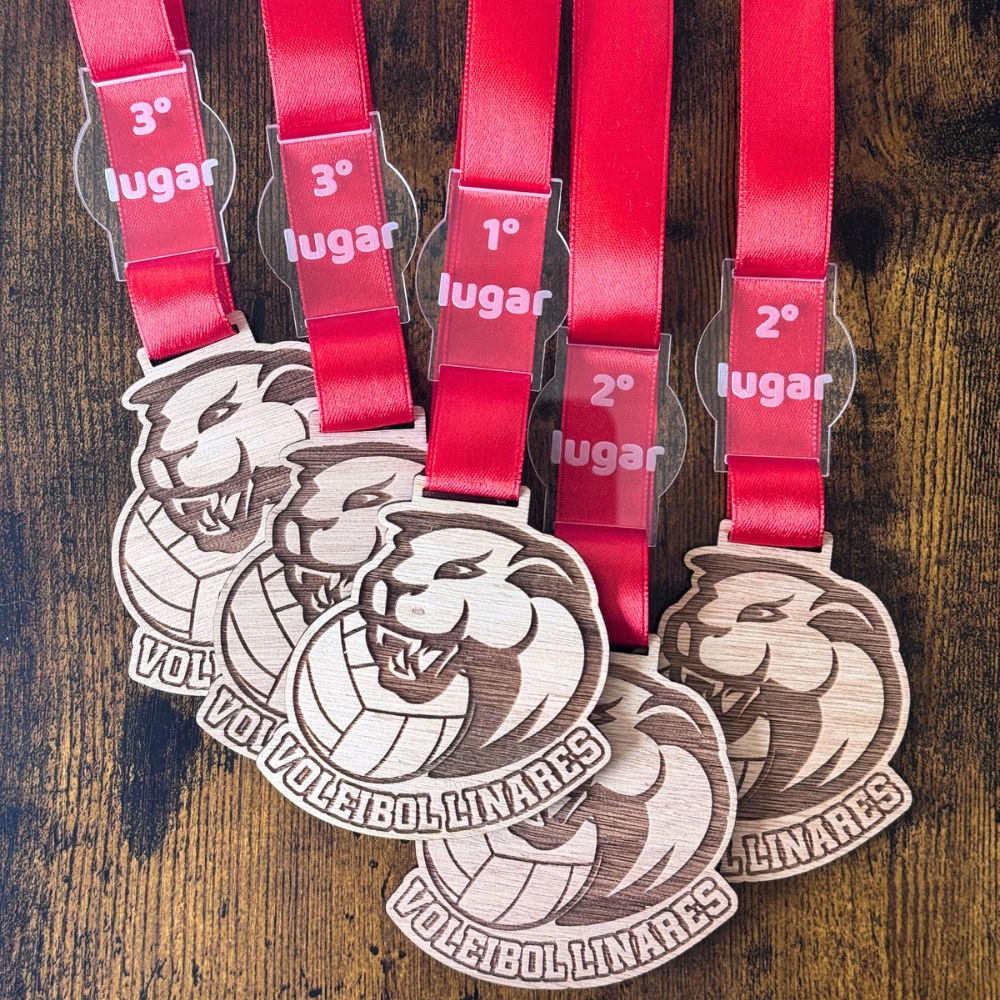 Medallas Personalizadas con Pasador