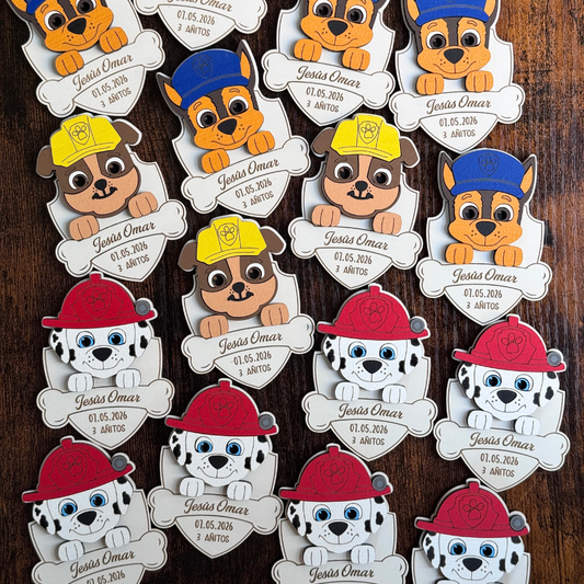 Recuerdos Paw Patrol