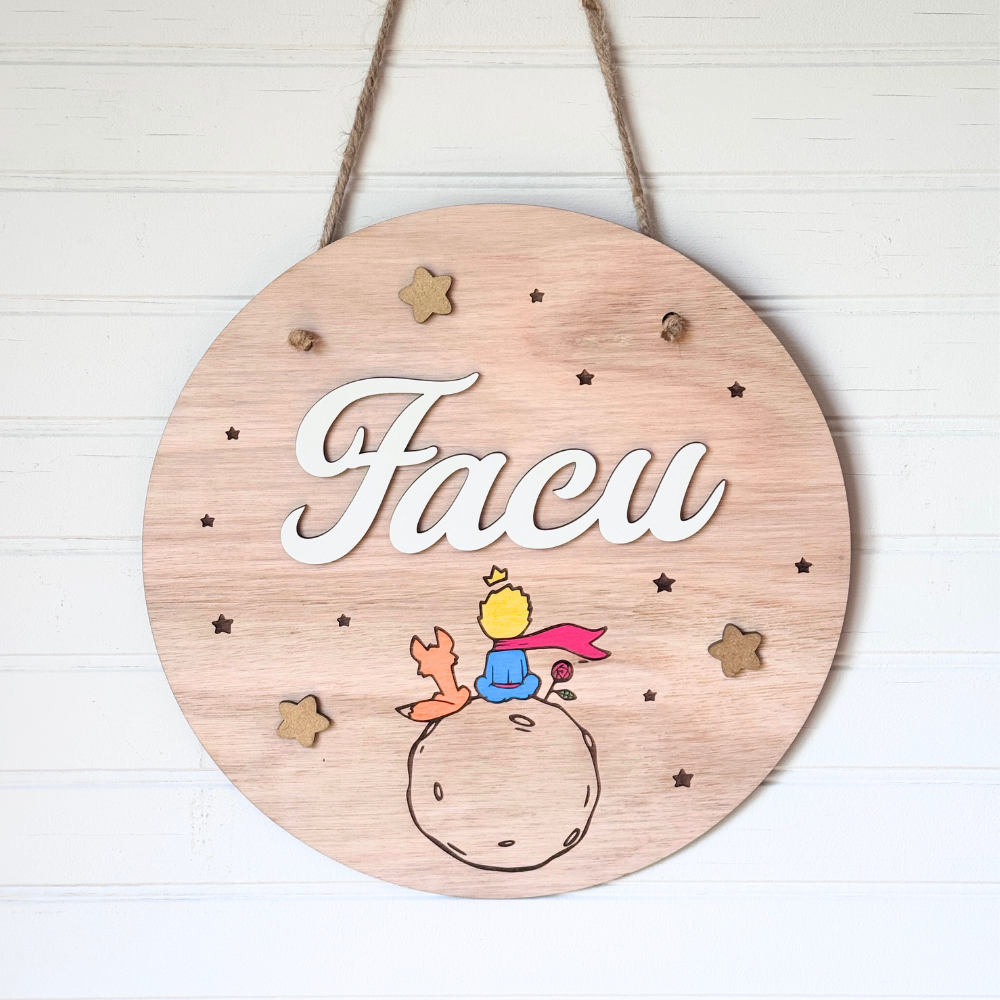 Cartel Nombre Principito