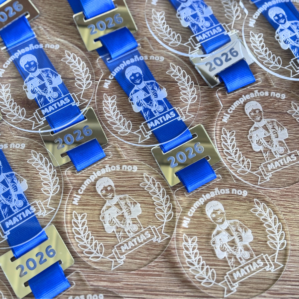 Medallas Personalizadas con Pasador