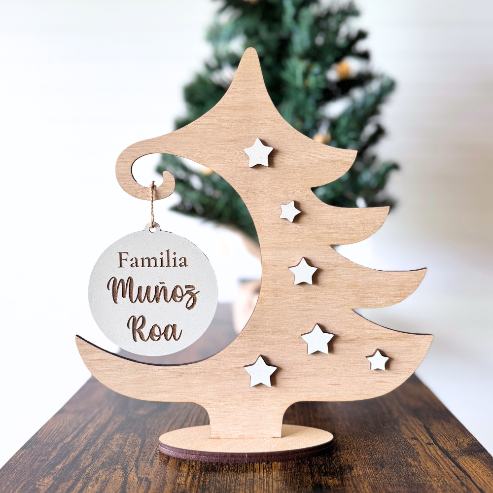Árbol con Esfera Personalizada