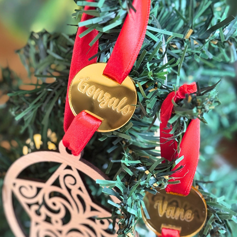 Esferas Navidad con Dijes