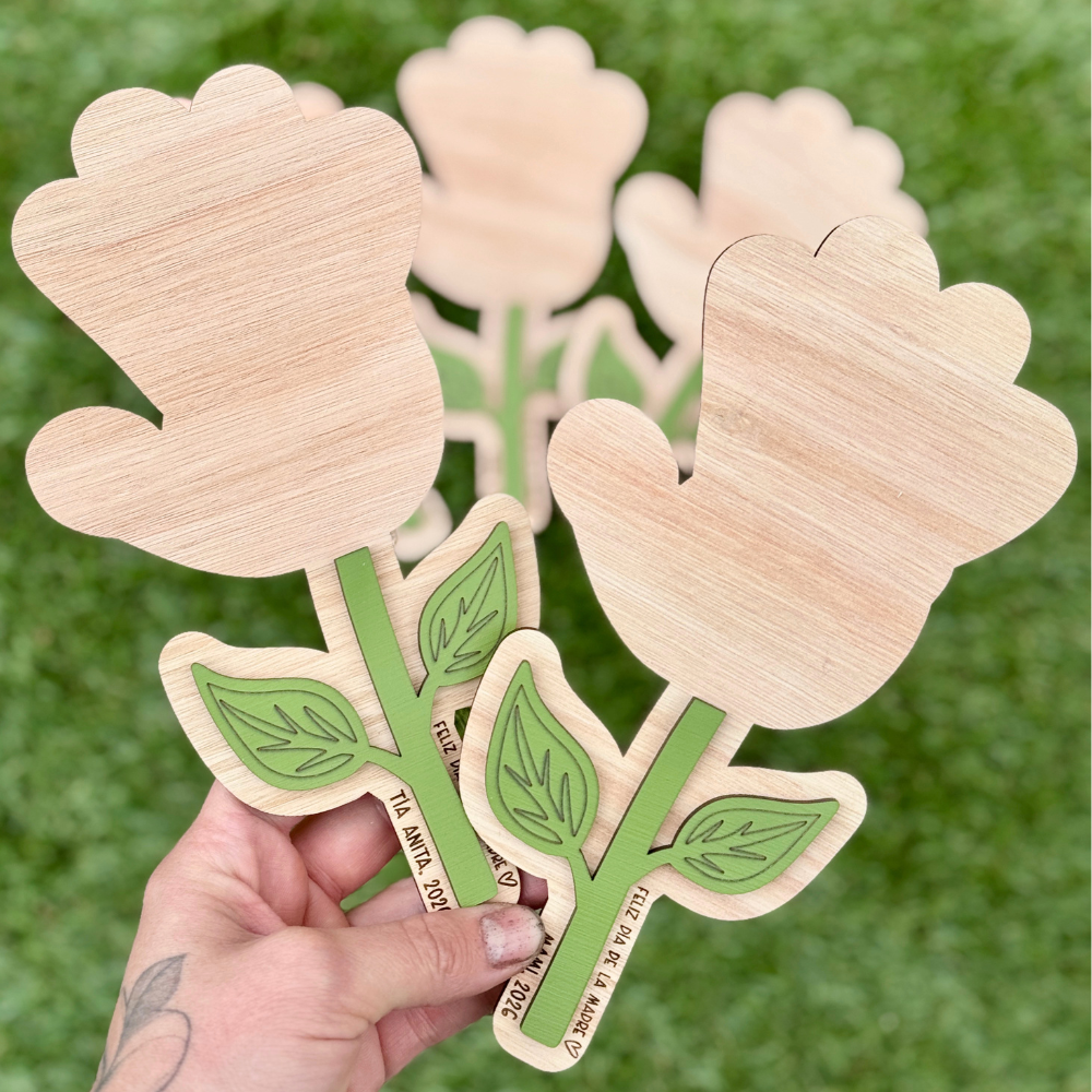 Flor Personalizada para Manito