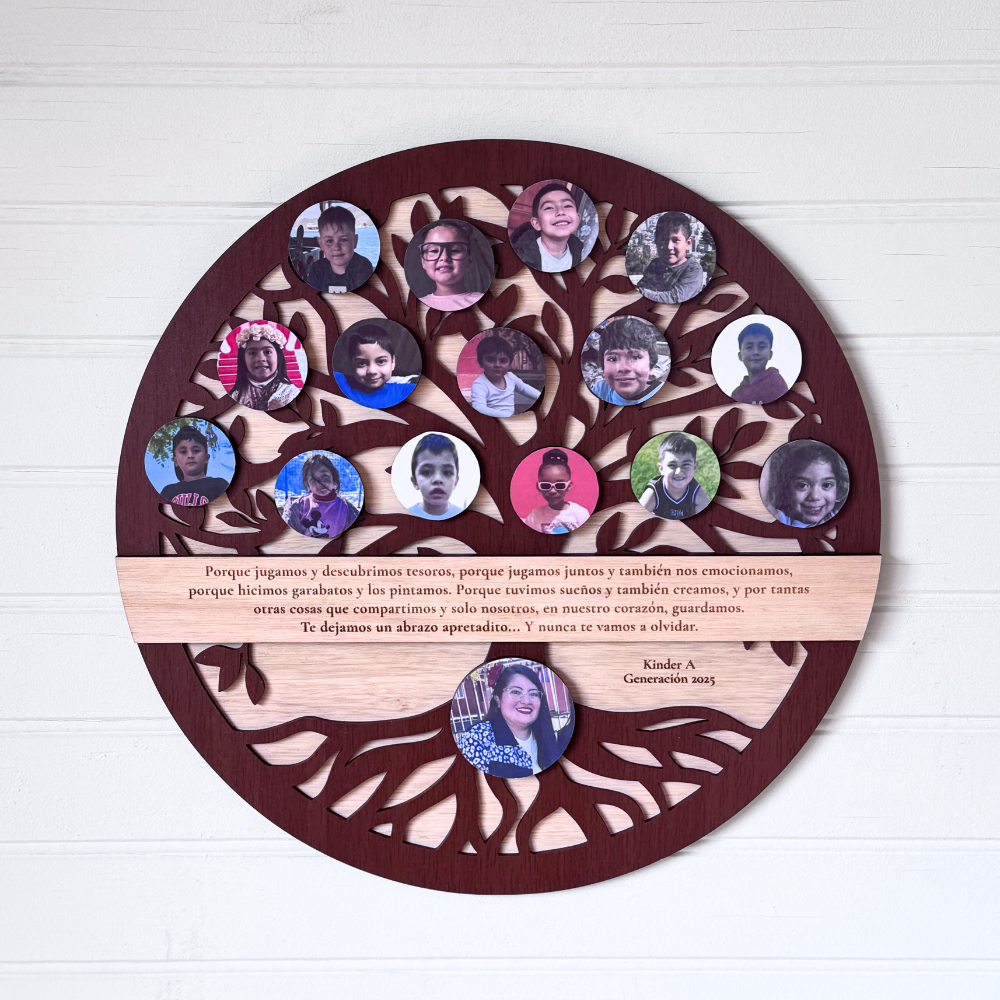 Árbol con Dedicatoria