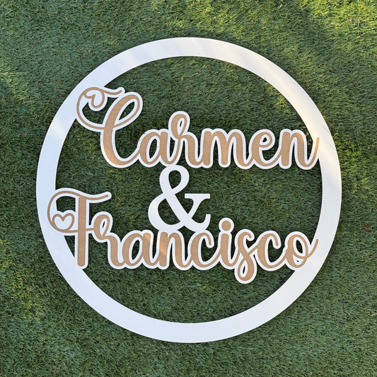 Decoración con Nombres