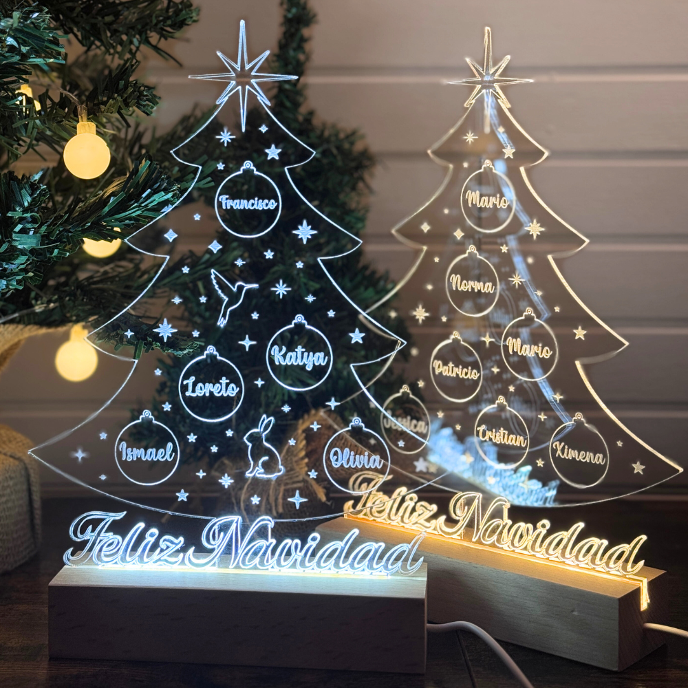 Árbol Navidad Iluminada