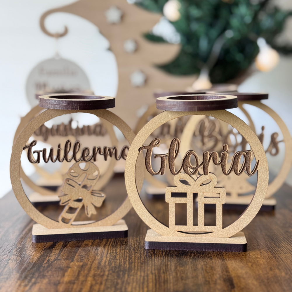 Esferas Portavelas Diseño Personalizado