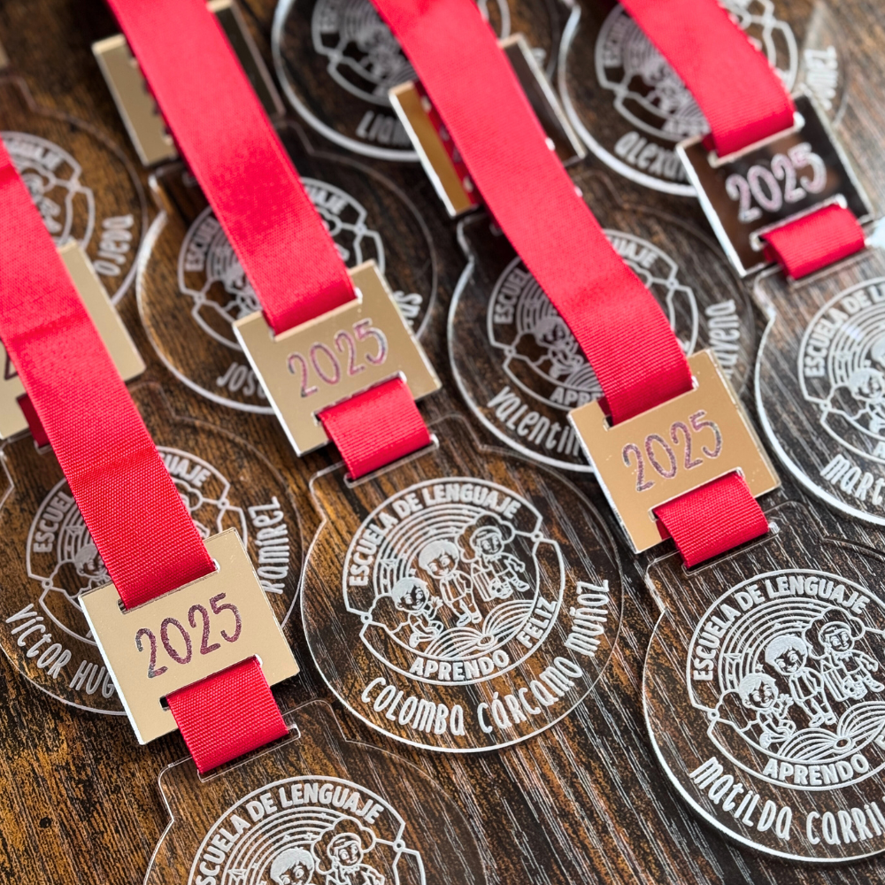 Medallas Personalizadas con Pasador