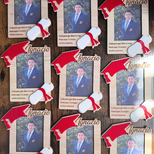 Recuerdos Graduación con foto 6x8