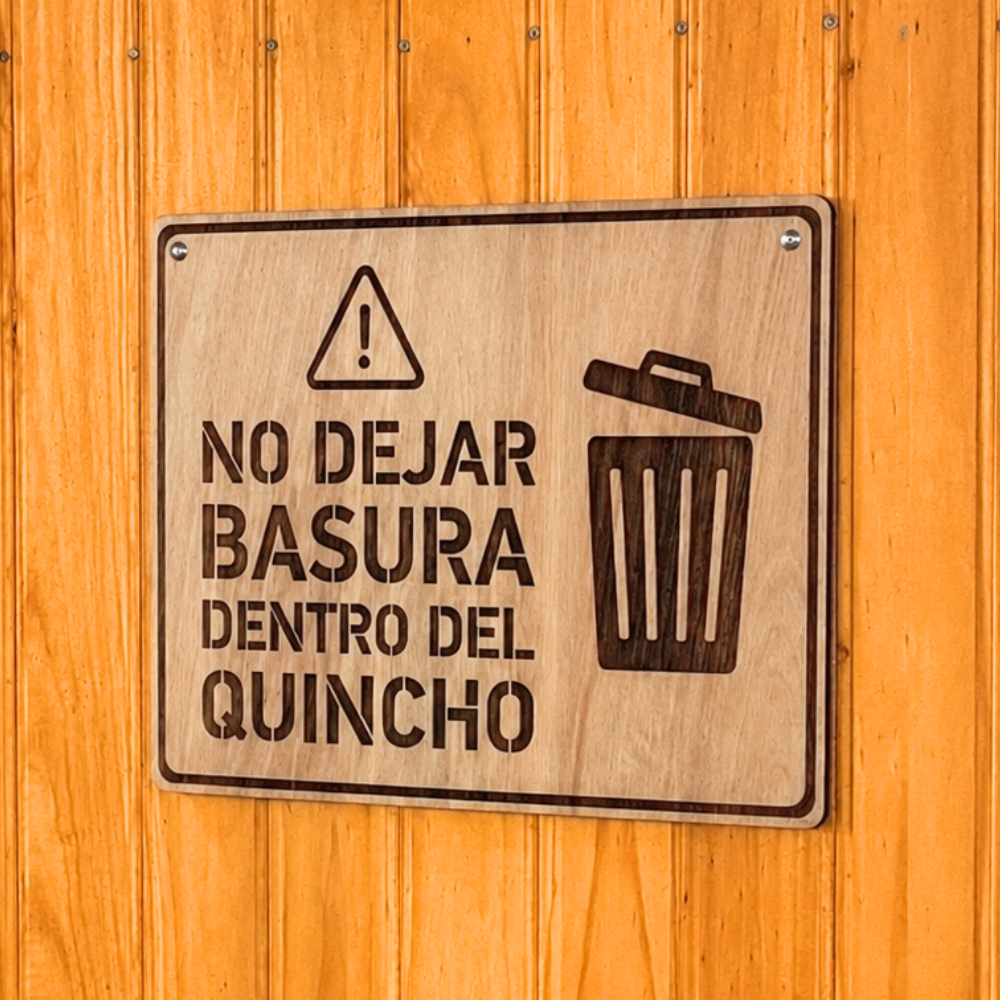 Letrero Locales Grabado