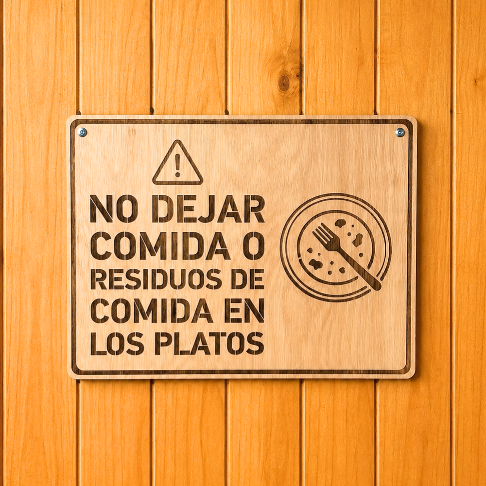 Letrero Locales Grabado