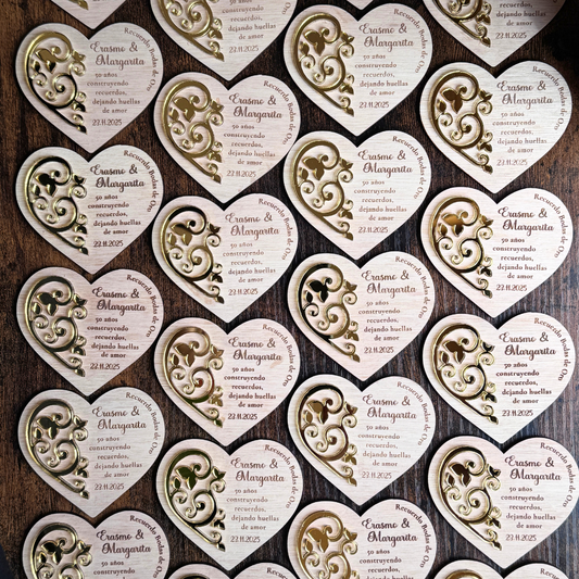 Recuerdos Bodas Oro / Plata