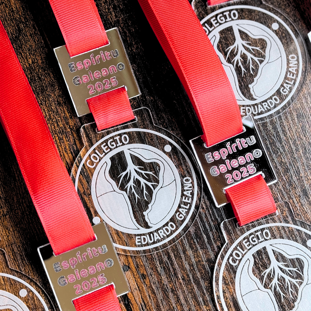 Medallas Personalizadas con Pasador