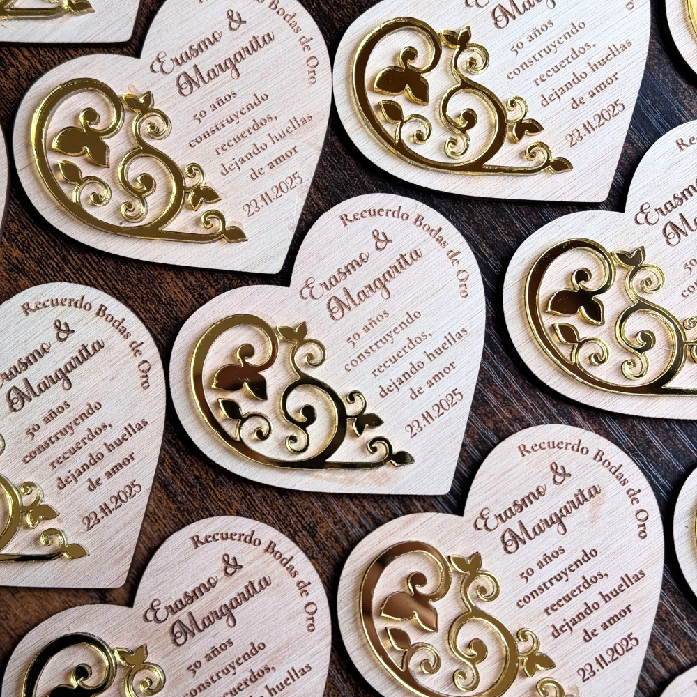 Recuerdos Bodas Oro / Plata