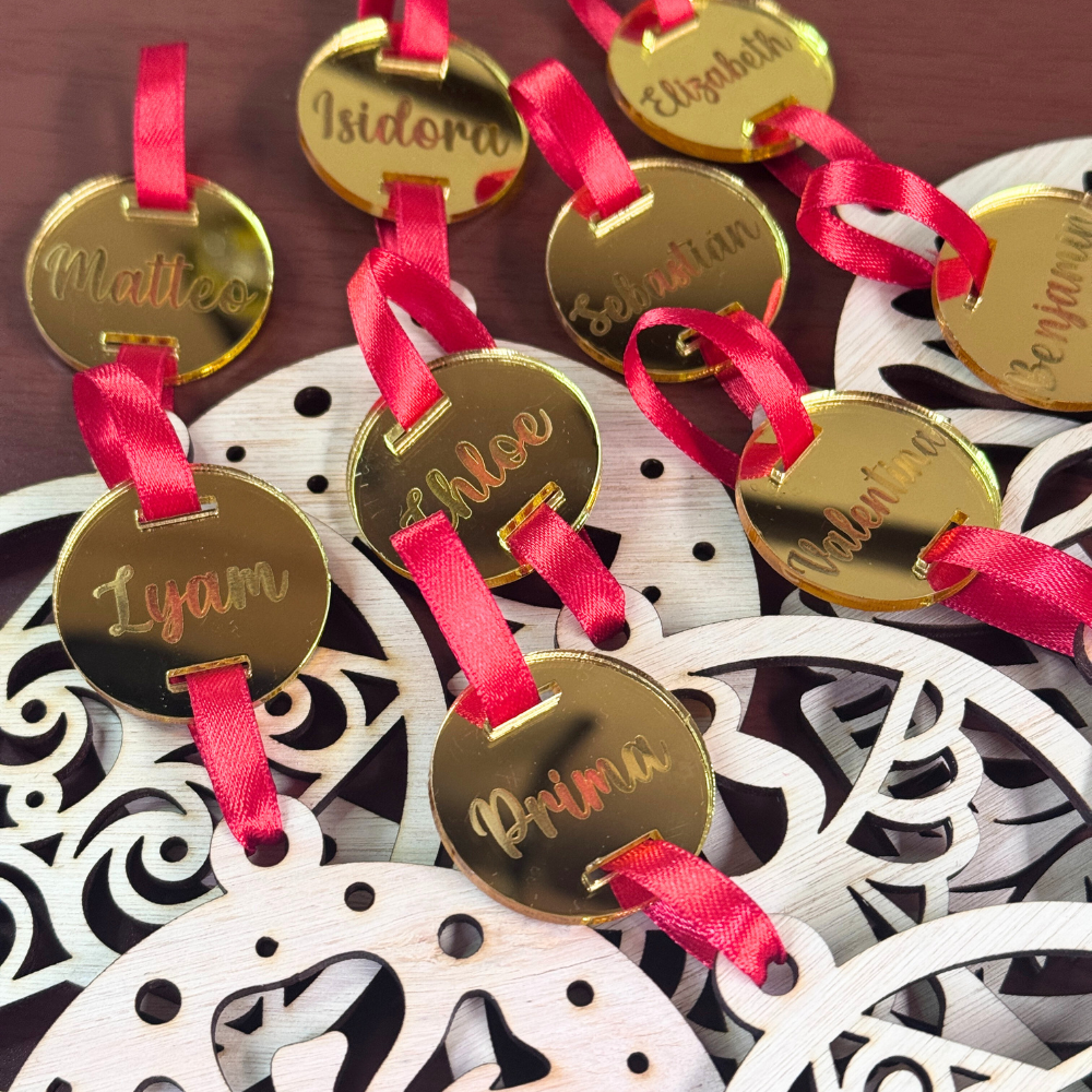 Esferas Navidad con Dijes